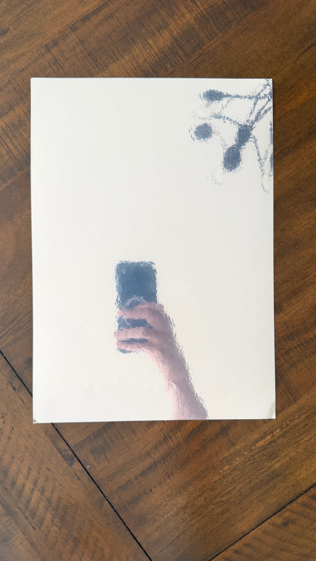 Chrome Inkjet/laser Printable Vinyl (Mirror+High Gloss)