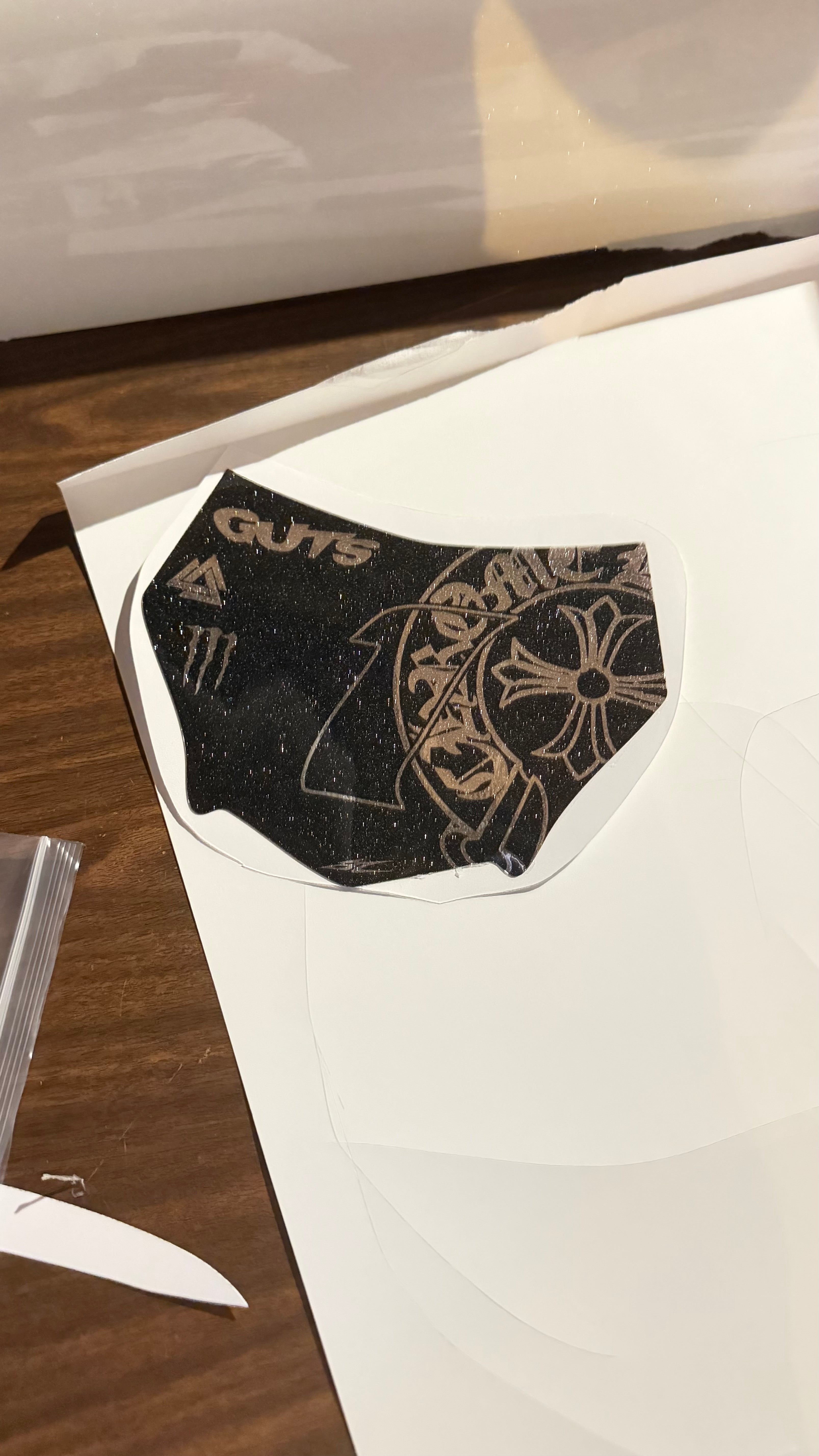 “Chrome Hearts” Motocutz decal
