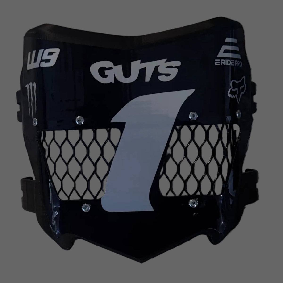 Vented Motocutz-Style Number Plate