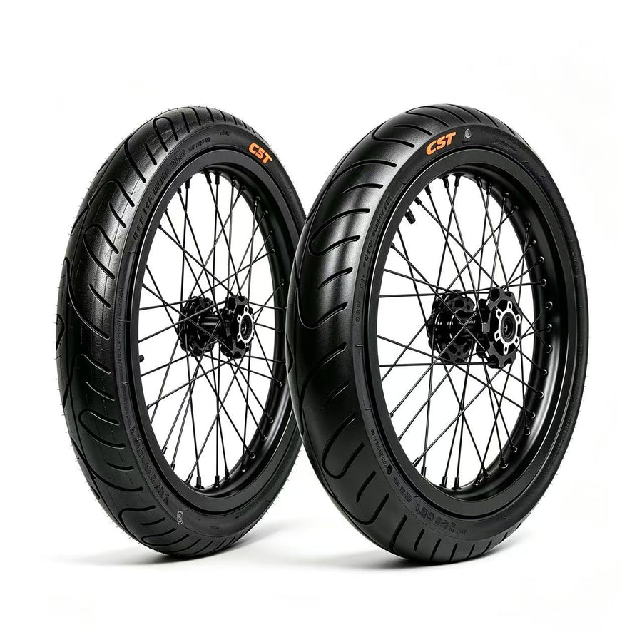 Black Surron LBX Supermoto Wheel Set (Preorder 8-9 Days)
